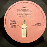 Free - Free (UK, Pink Island labels)
