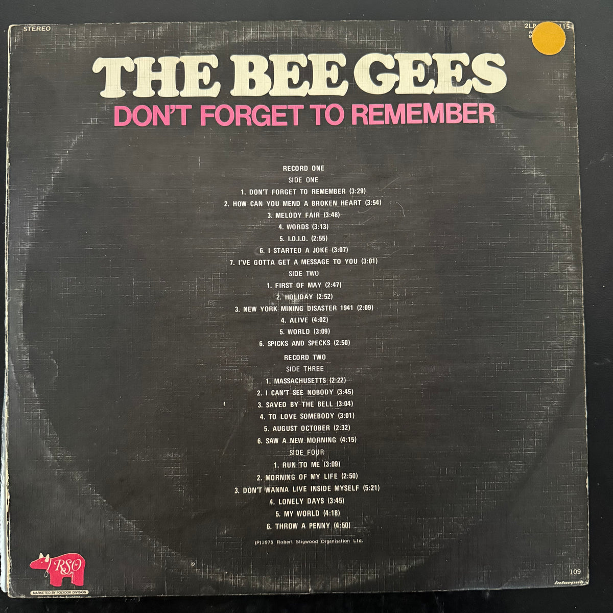 don't forget to remember bee gees