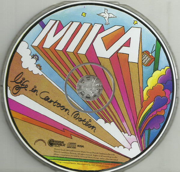 Mika CD Collection Album Life in Cartoon Motion Genre Electronic