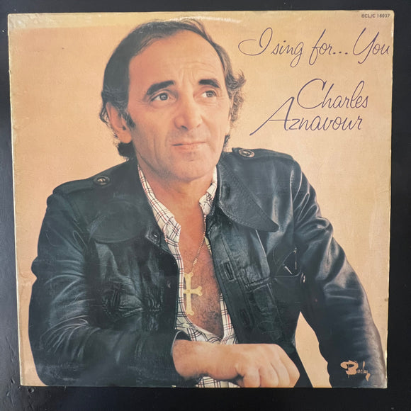 Charles Aznavour - I Sing For... You (Gatefold)