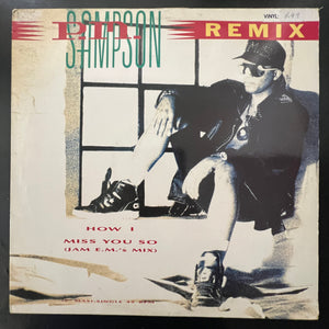 P.M. Sampson - How I Miss You So (12" Maxi)