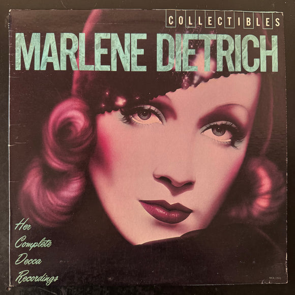 Marlene Dietrich - Her Complete Decca Recordings (US)