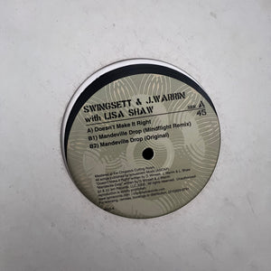 Swingsett & J Warrin with Lisa Shaw - Doesn't Make It Right (12" Maxi)