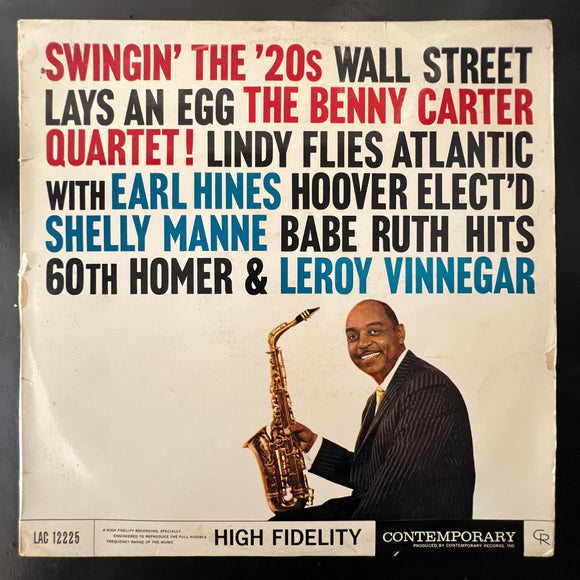 The Benny Carter Quartet - Swingin' The '20s