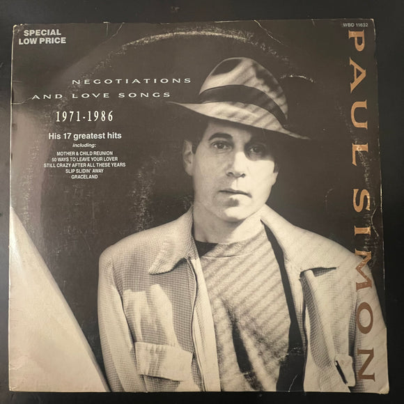 Paul Simon - Negotiations And Love Songs (1971 - 1986) 2xLP