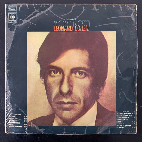 Leonard Cohen - Songs Of Leonard Cohen (SA)
