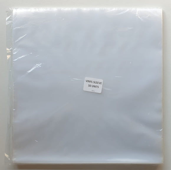Plastic outer sleeves - 50 x 12