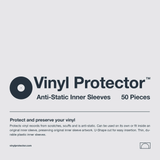Vinyl Protector Anti-Static Inner Sleeves 50 in a pack