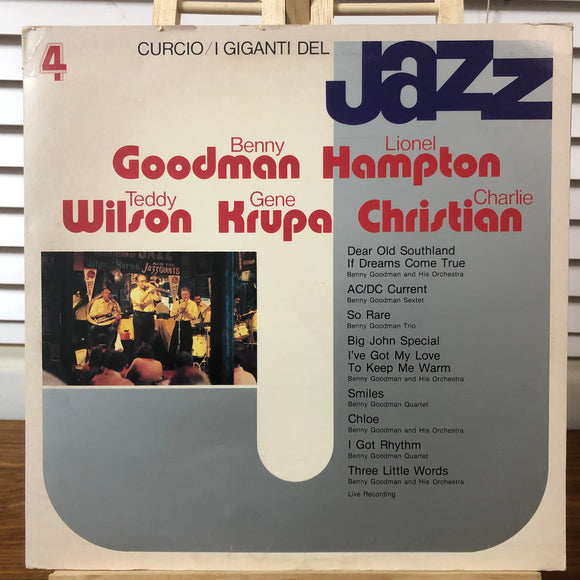 Benny Goodman/Lionel Hampton/Teddy Wilson/Gene Krupa/Charlie Christian - I Giganti Del Jazz Vol. 4