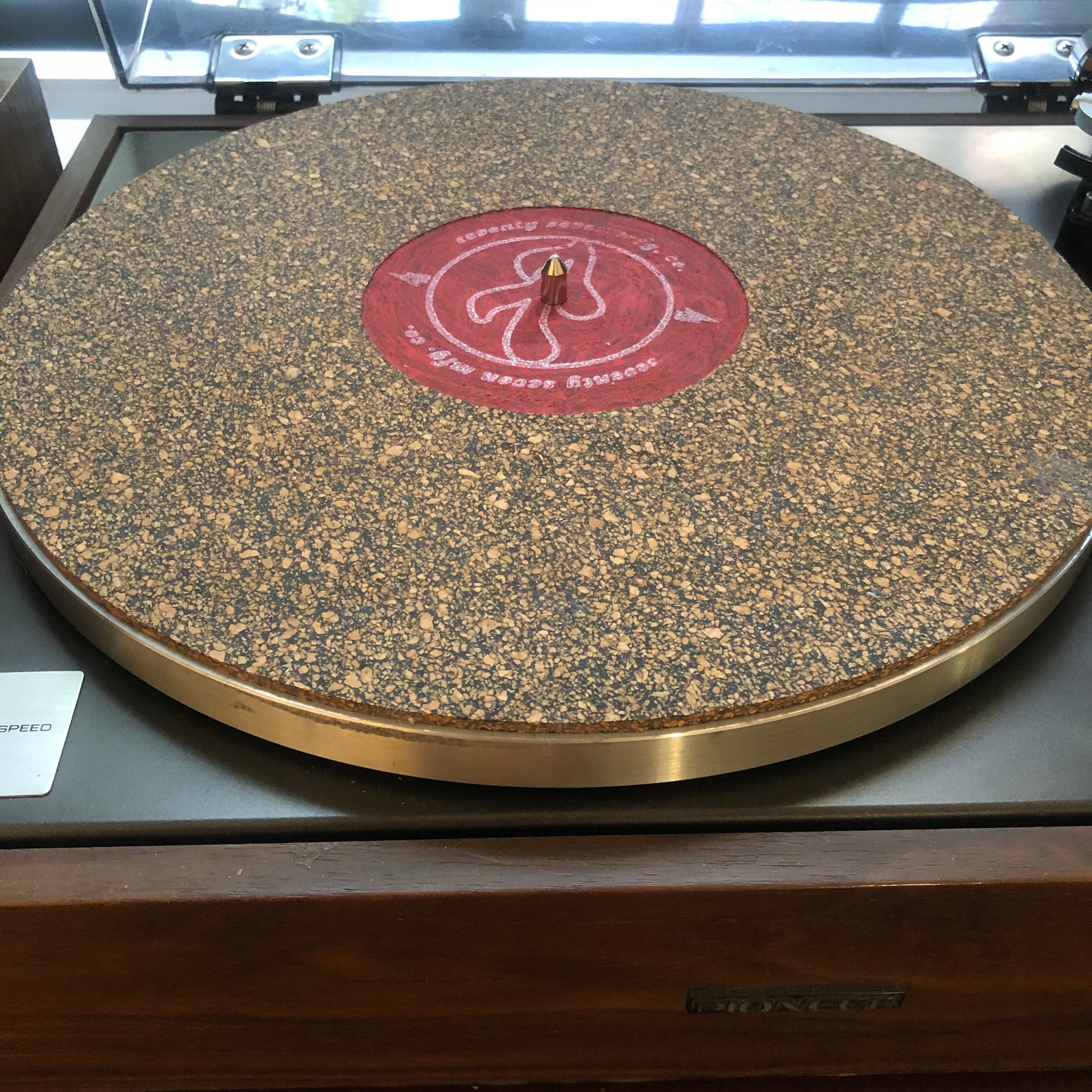 Platter Mat - non-slip cork and rubber composite – YourMusicFix