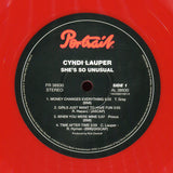 Cyndi Lauper - She's So Unusual (Red Coloured Vinyl)