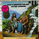 Peter Yarrow - That's Enough For Me (Gatefold)